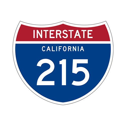 Interstate California 215